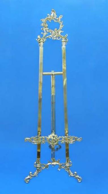 Floor Easel - Ornate Brass 55" or 71" Tall